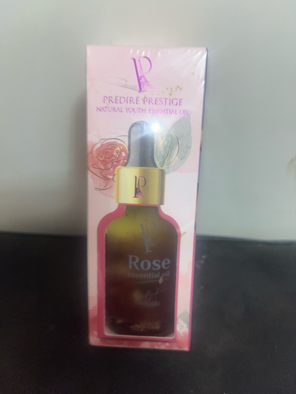 Rose Essential Oil Serum — Pink